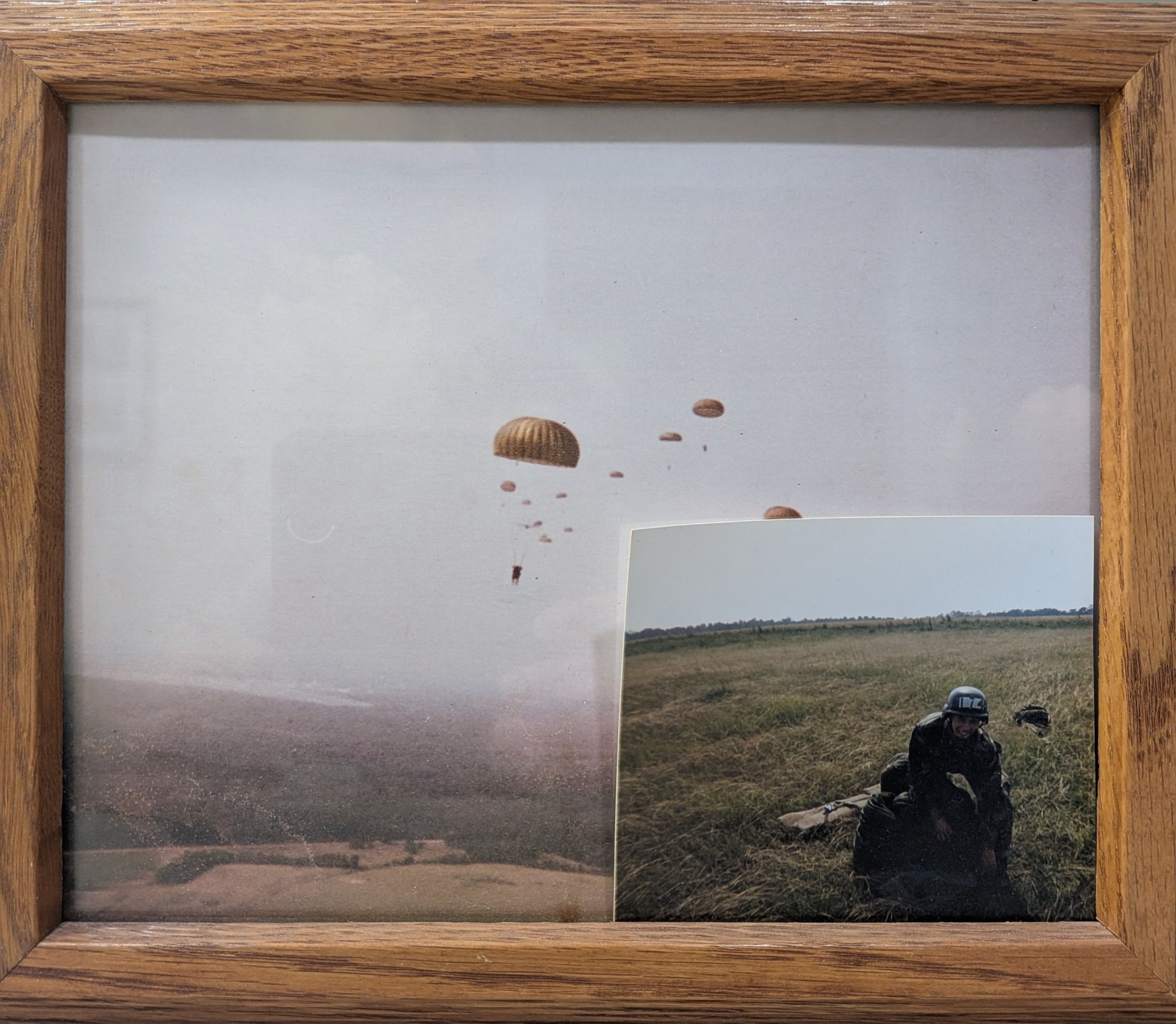 Nathan at Lawson Field, Fort Benning, August 1997